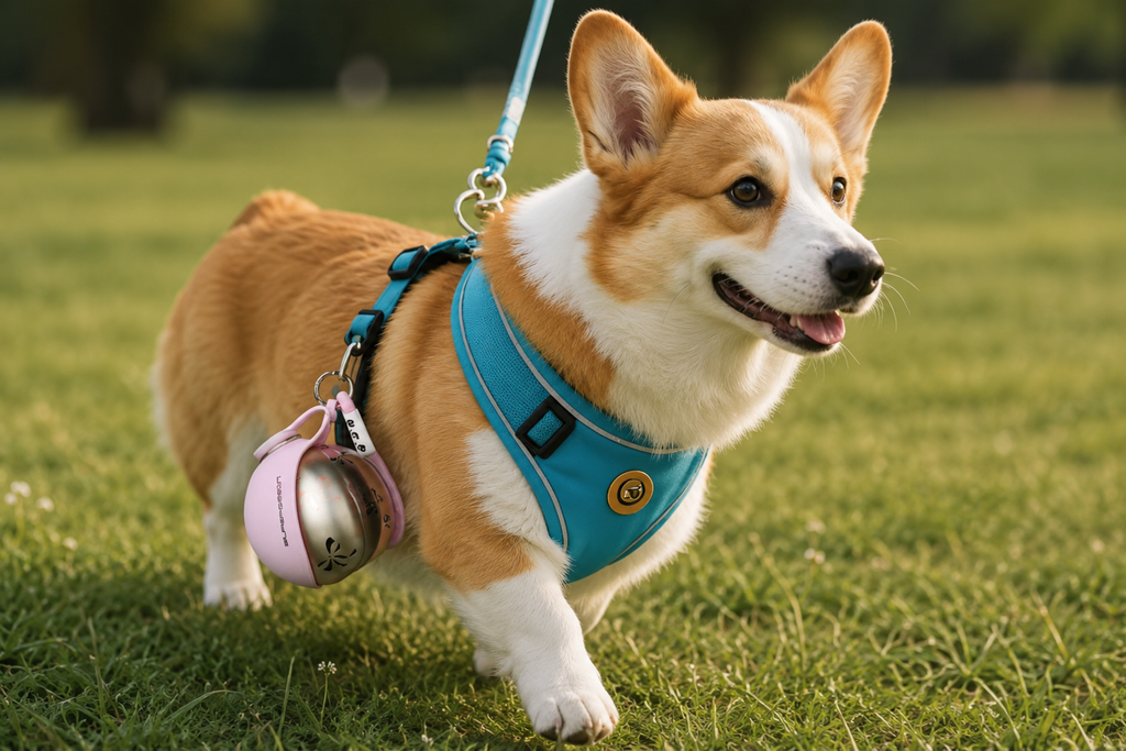 Portable 2-in-1 Pet Water Bottle&Bowl
