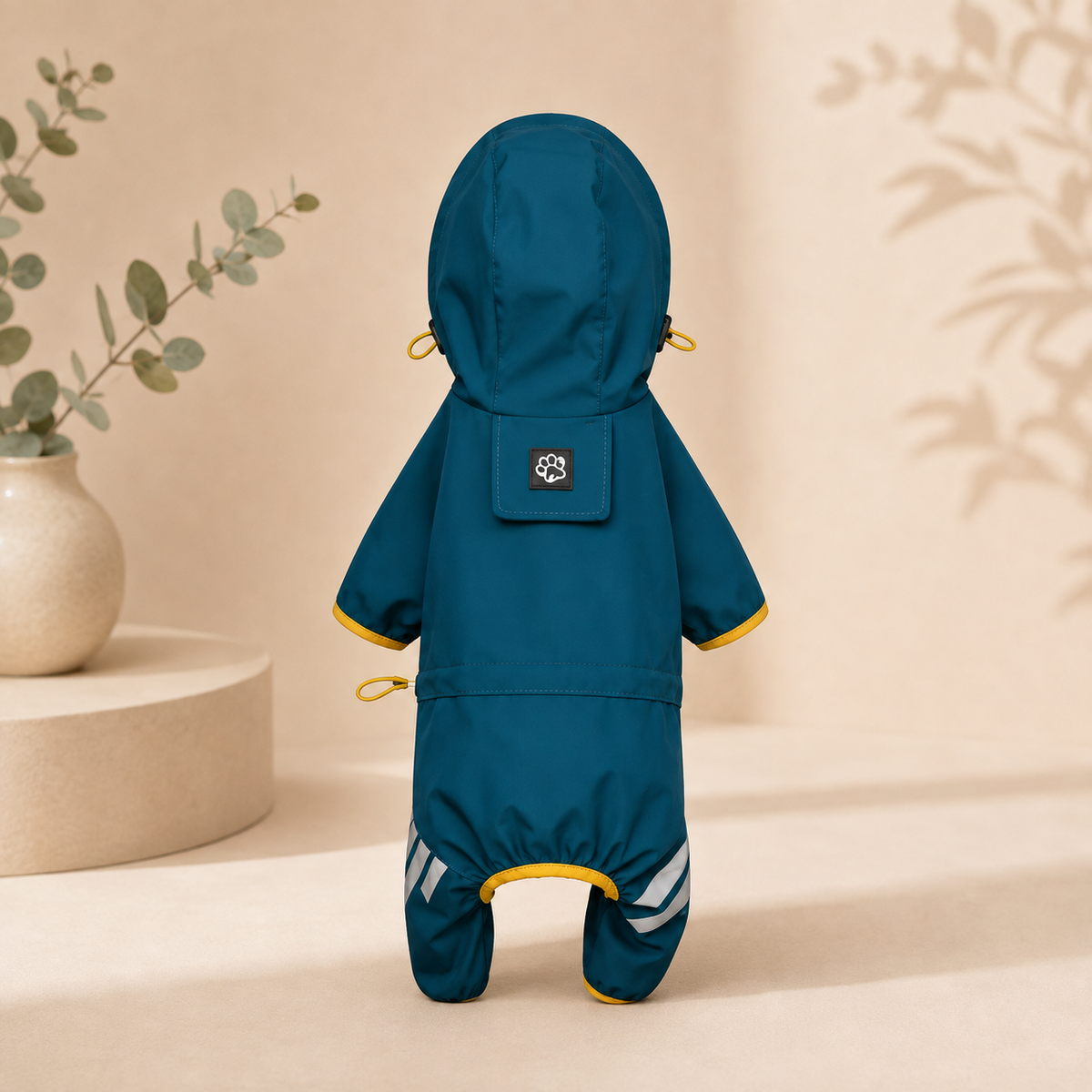 Waterproof Reflective Dog Raincoat