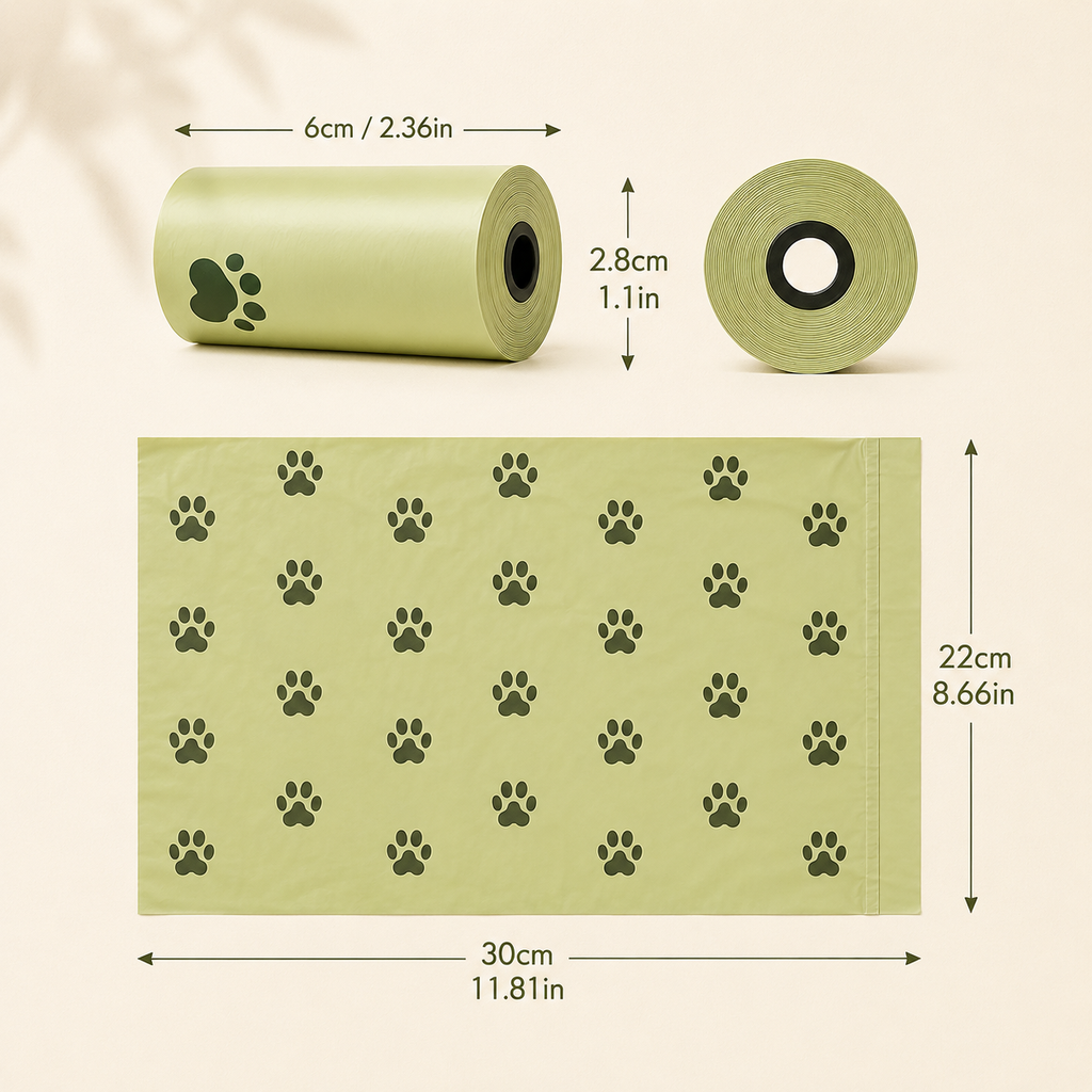 Dog Poop Bag Refill Rolls