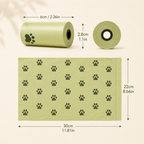 Dog Poop Bag Refill Rolls