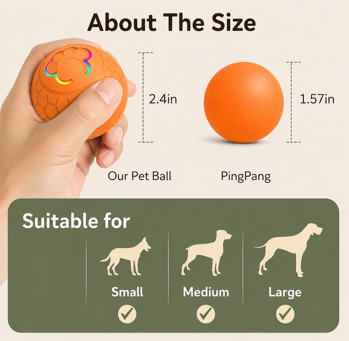 Smart Interactive Pet Ball