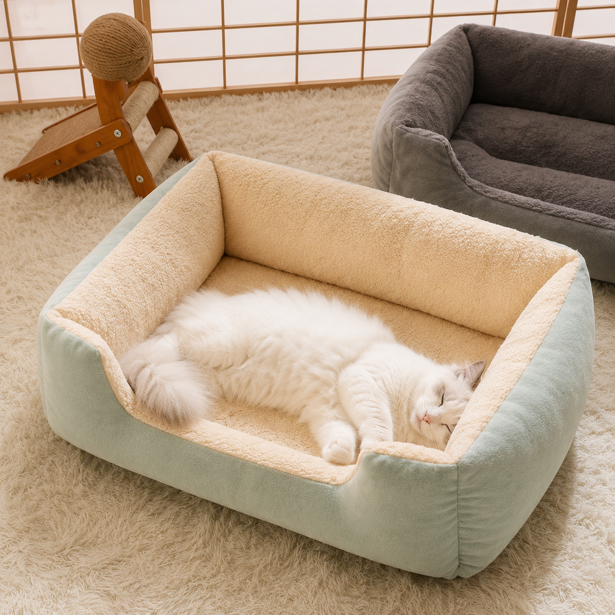 Cozy Plush Pet Bed