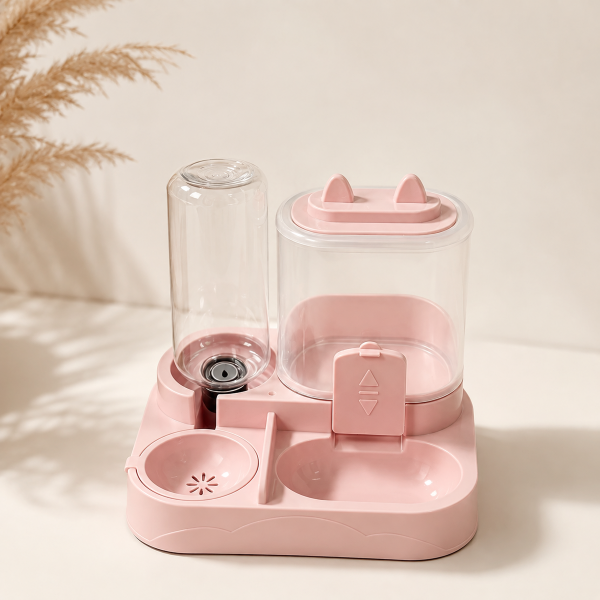 2-in-1 Pet Feeder&Water Dispenser
