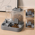 2-in-1 Pet Feeder&Water Dispenser