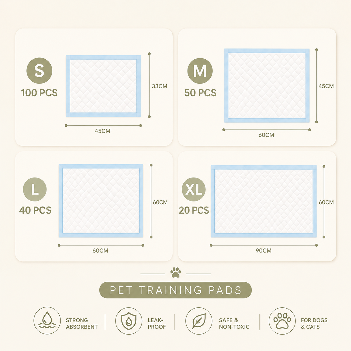 Pet Training Pads