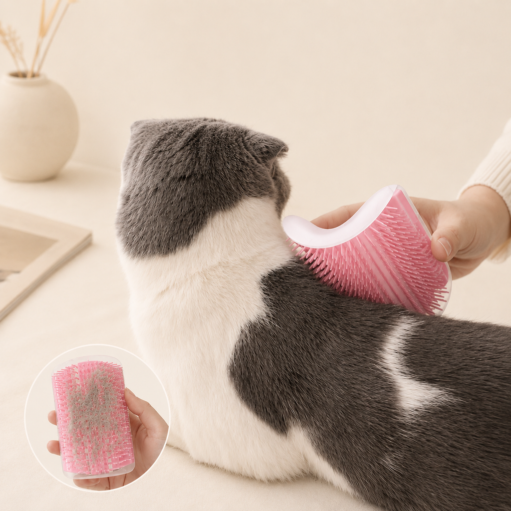 Self-Grooming Cat Brush
